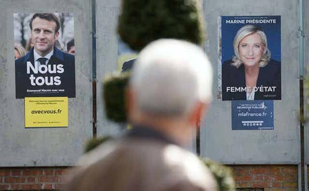 Emmanuel Macron y Marine Le Pen han llegado a la segunda vuelta de las elecciones presidenciales, como en 2022.