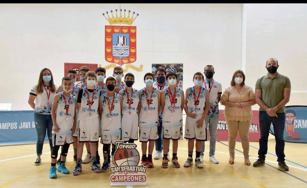 El Mini del CB 7 Palmas vuelve a hacer historia en el Torneo La Gomera