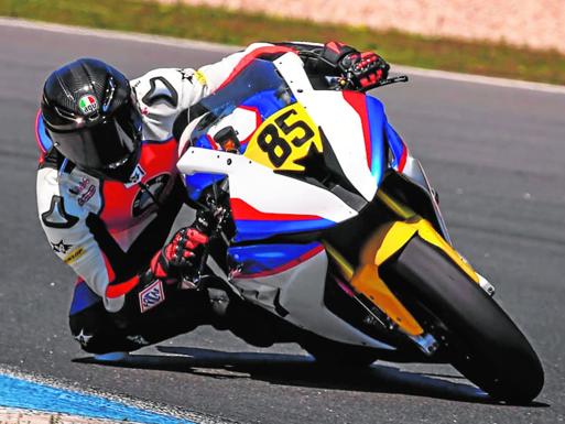 Abián Santana vuela y gana en Estoril, donde el año pasado sufrió una gravísima caída