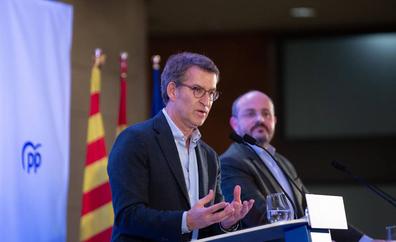 El plan de Feijóo en Cataluña: moderación y autonomismo para recuperar votos