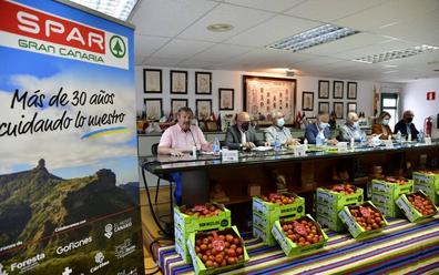 Los 197 supermercados del Spar comercializarán más de 550 toneladas de tomate de La Aldea