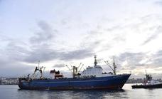 Llegada del buque ruso Aleksanr Moronenko al Puerto de Las Palmas