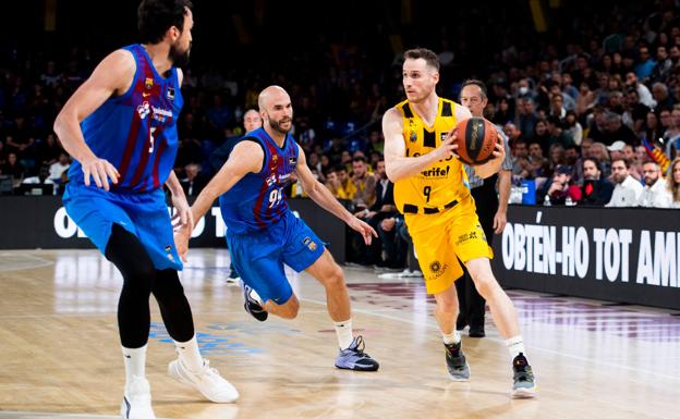 El Barça sufre ante un enorme Shermadini