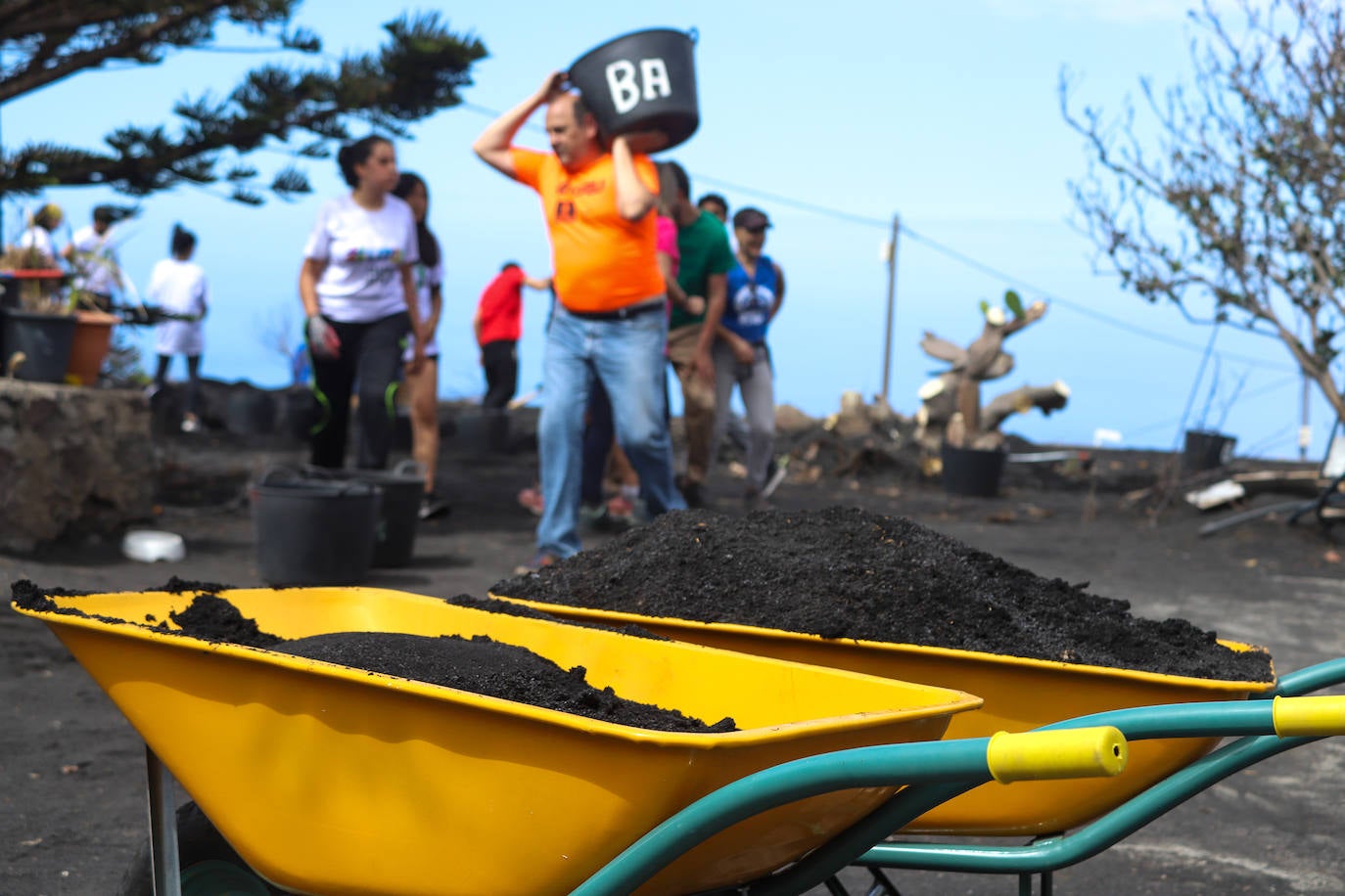 Las casas prefabricadas para los afectados de La Palma, en marcha