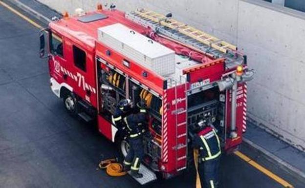 Incendio en una churrería con un herido leve en Tenerife