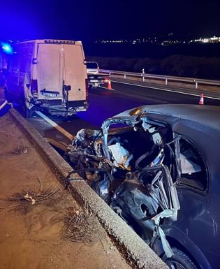 Un fallecido y cuatro heridos en un accidente de tráfico en Ingenio