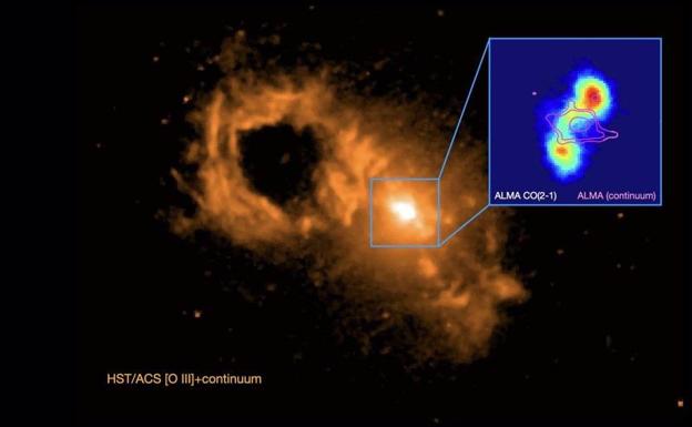 Observan una posible inversión magnética en entorno de agujero negro supermasivo