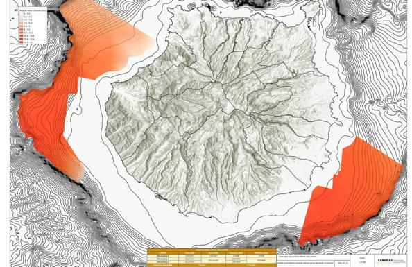 Las islas tienen potencial para instalar molinos en 2.300 kilómetros de su mar