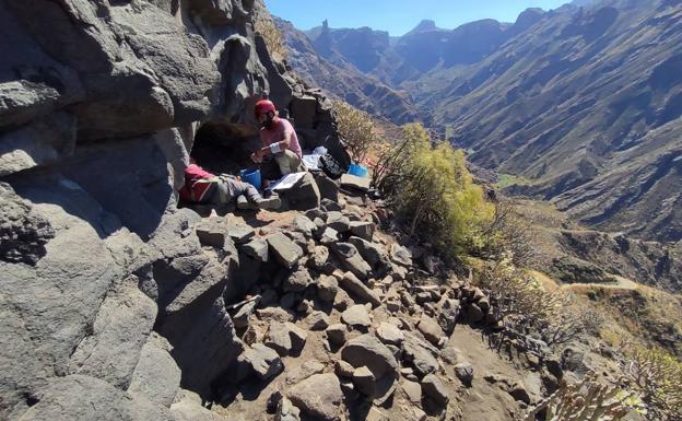 Una excavación en Gran Canaria arroja nueva luz sobre las prácticas funerarias aborígenes