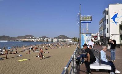 Activado para este lunes el aviso amarillo por temperaturas altas en Gran Canaria y Fuerteventura