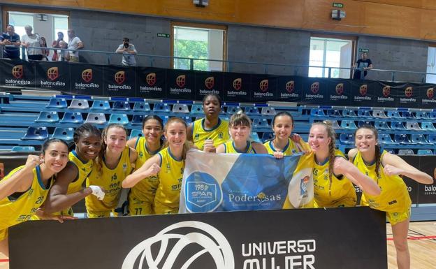 El SPAR Gran Canaria, campeón de España Júnior al derrotar al Barcelona (104-64)