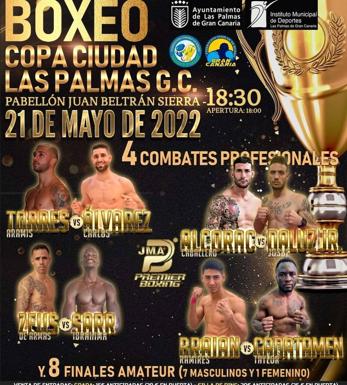 El 21 de mayo, cartel de lujo con la Copa Ciudad de Las Palmas de Gran Canaria