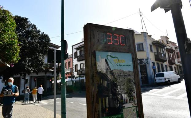 El interior de Gran Canaria, el más castigado por el calor