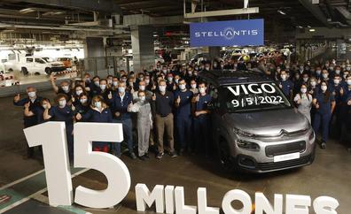 Un Berlingo eléctrico es el coche número 15 millones fabricado en Vigo