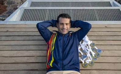 Hazaña del grancanario Adrián Santana, que bate otro récord de España