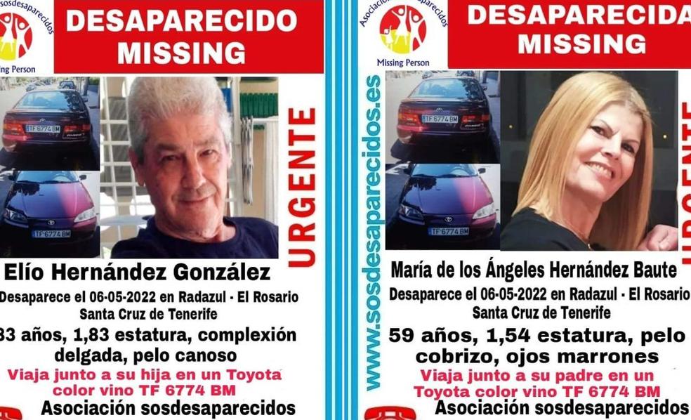 Buscan a un padre y su hija que desaparecieron el pasado viernes en Canarias