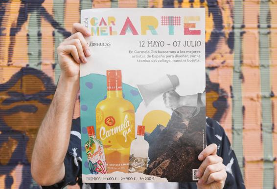 Carmela gin apuesta de nuevo por el arte