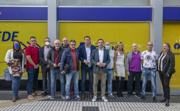 Blas Díaz aspira a subir el número de concejales con UxGC en Gáldar