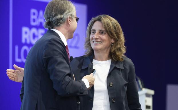 The third vice-president of the Government and minister for the Ecological Transition, Teresa Ribera.