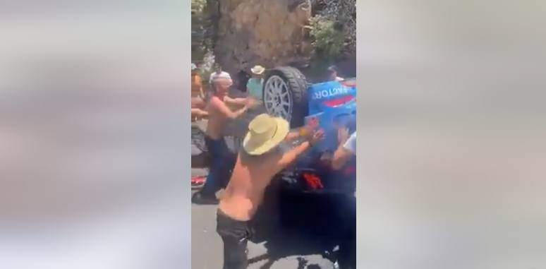 Los bomberos reclaman un retén profesional en el Rally Islas Canarias