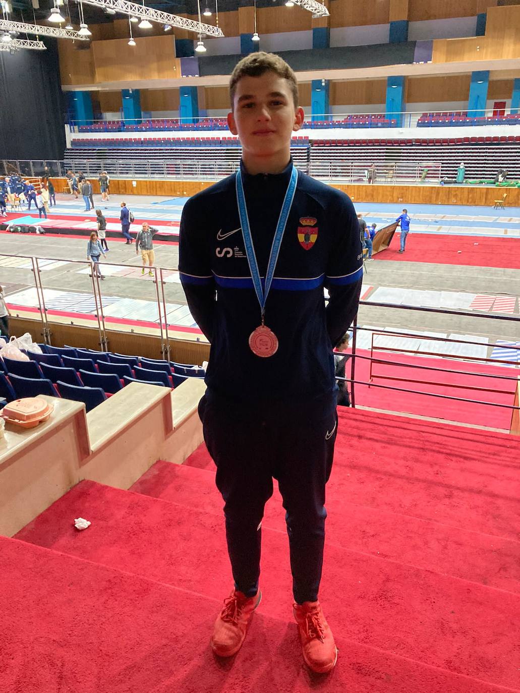 José Falcón se cuelga la medalla de plata en el campeonato Mediterráneo de Jordania