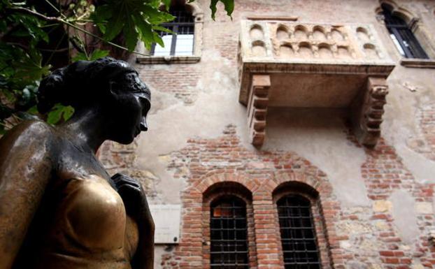 La casa de Julieta, en Verona./AFP