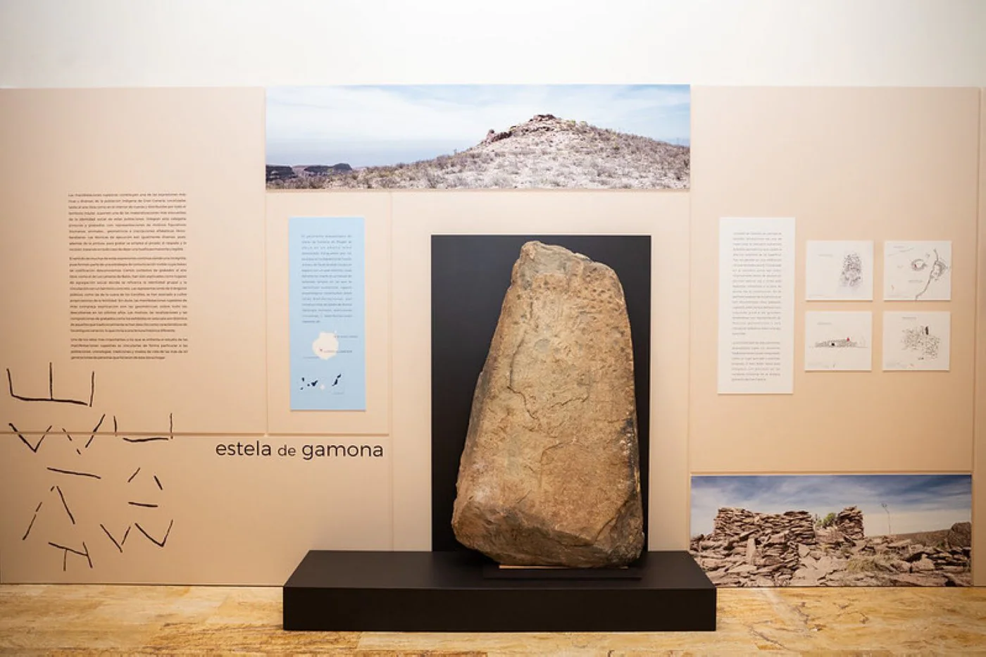El Museo Canario suma varios grabados rupestres a su muestra