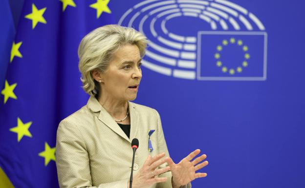 La Presidenta de la Comisión Europea, Ursula von der Leyen./EFE