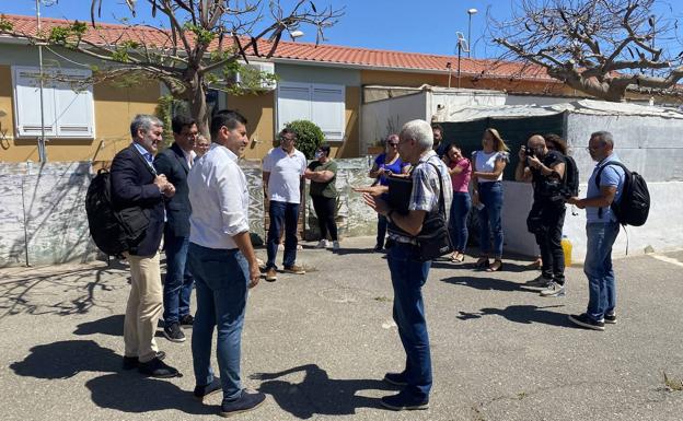CC pide al Gobierno canario que cumpla con El Matorral, con 22 años en barracones