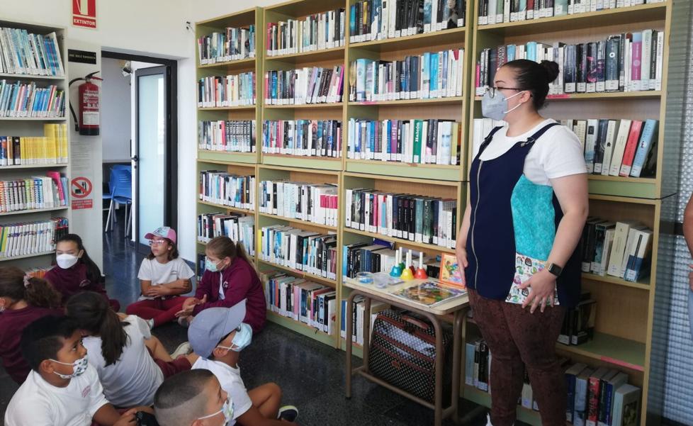 La Biblioteca de Gran Tarajal reabre a las visitas de los escolares