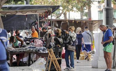 Los vendedores del rastro exigen quedarse en la zona Puerto