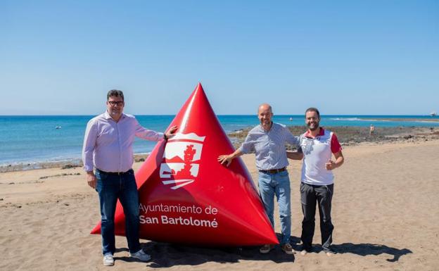 Circuito de natación en aguas abiertas en Playa Honda