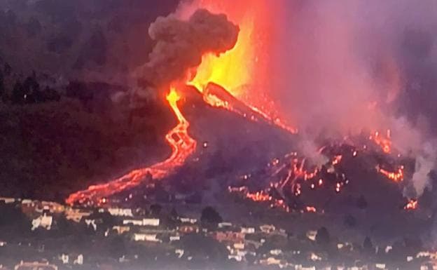 Una delegación de la Eurocámara visitará La Palma para ver daños del volcán