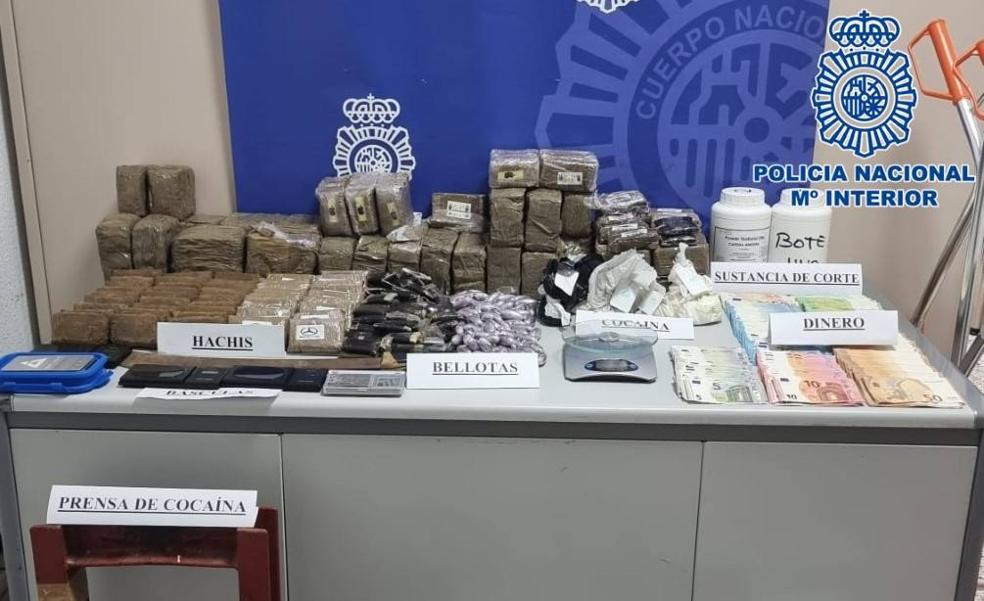 38 kilogramos de droga intervenidos en una operación policial en Tenerife