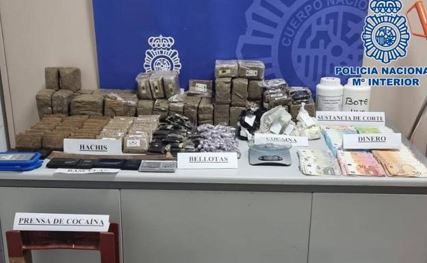 38 kilogramos de droga intervenidos en una operación policial en Tenerife
