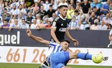 El Málaga se salva pese a perder en La Rosaleda ante el Burgos