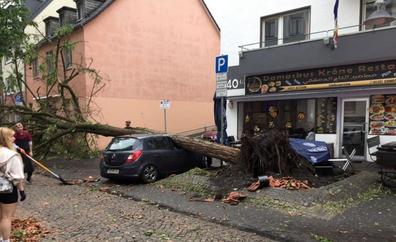 Un muerto y decenas de heridos por un tornado en Alemania