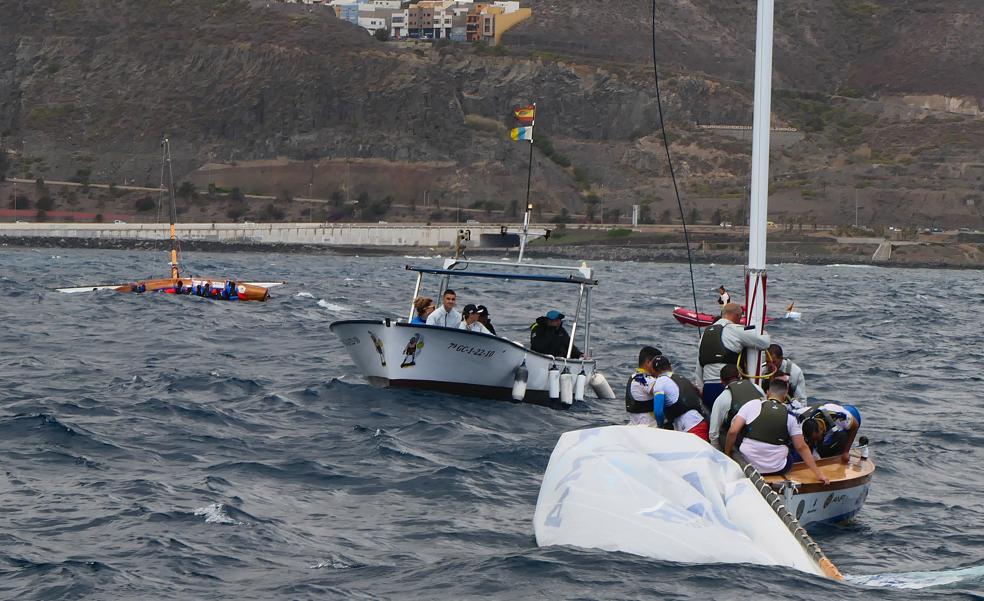 Cuatro botes retirados en la 3ª jornada del Campeonato Aguas de Teror