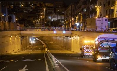 El túnel Julio Luengo permanecerá cerrado este martes y jueves de 21.30 a 6.00 horas