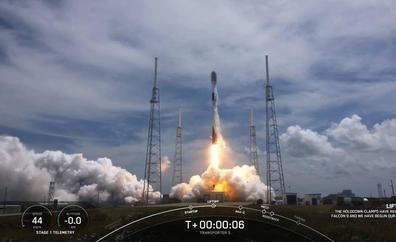 El primer satélite vasco despega de Cabo Cañaveral en un Falcon 9 de SpaceX