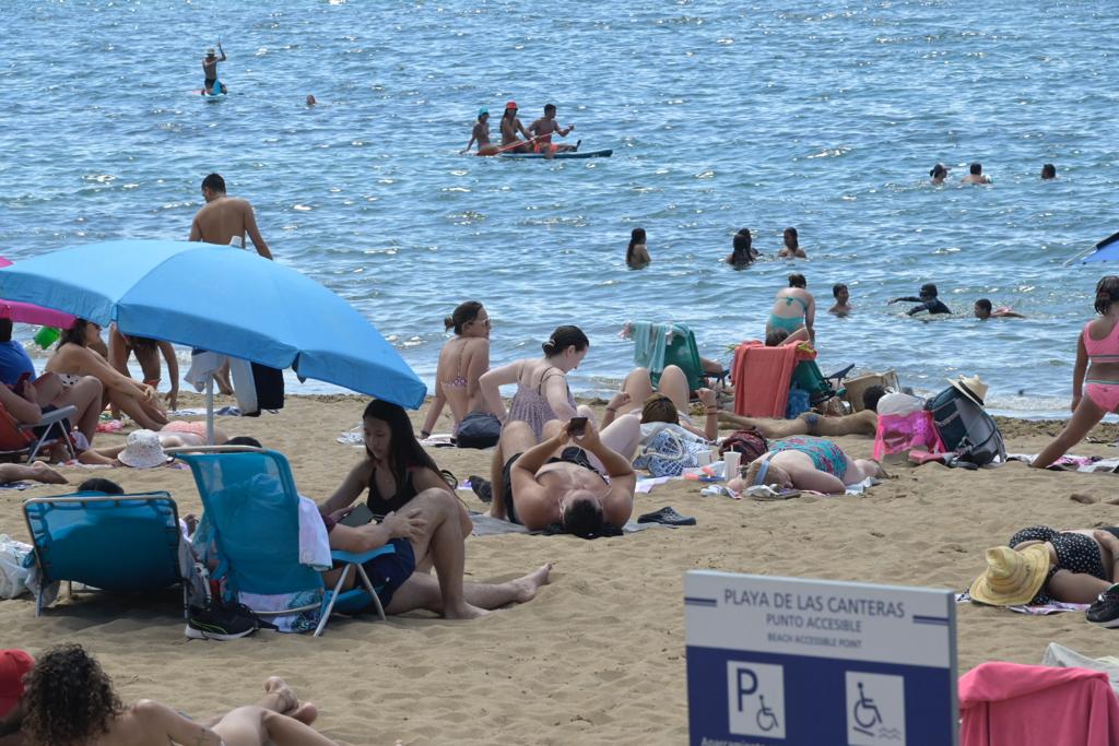 Día de Canarias en Las Canteras