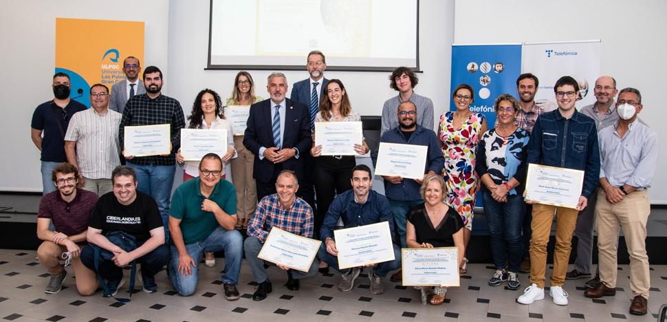 The contest of the Telefónica chair of the ULPGC rewards eleven dissemination and innovation projects