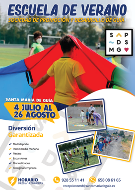 Inscripción abierta para la Escuela de Verano de Guía para niños y niñas en julio y agosto