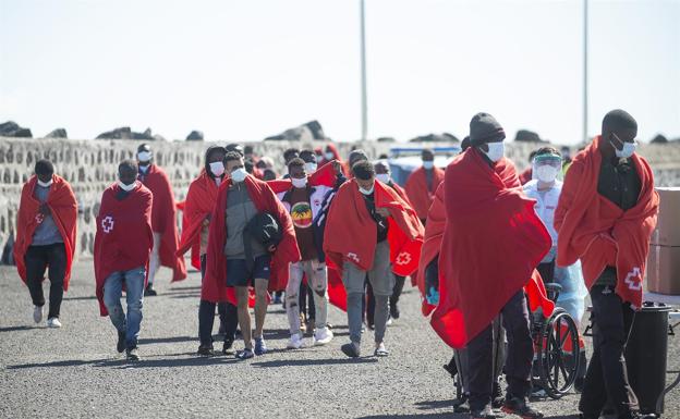 Pestana atribuye el repunte migratorio a una mejora de las condiciones climáticas