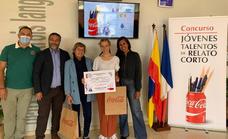 Mirella Prada, de las Escuelas Pías de Tenerife, ganadora de la 61 edición del concurso de relato corto de Coca-Cola en las Islas Canarias