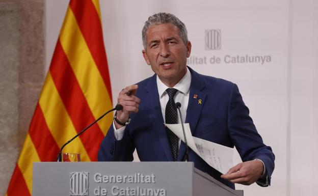 The Minister of Education, Josep Gonzàlez-Cambray.