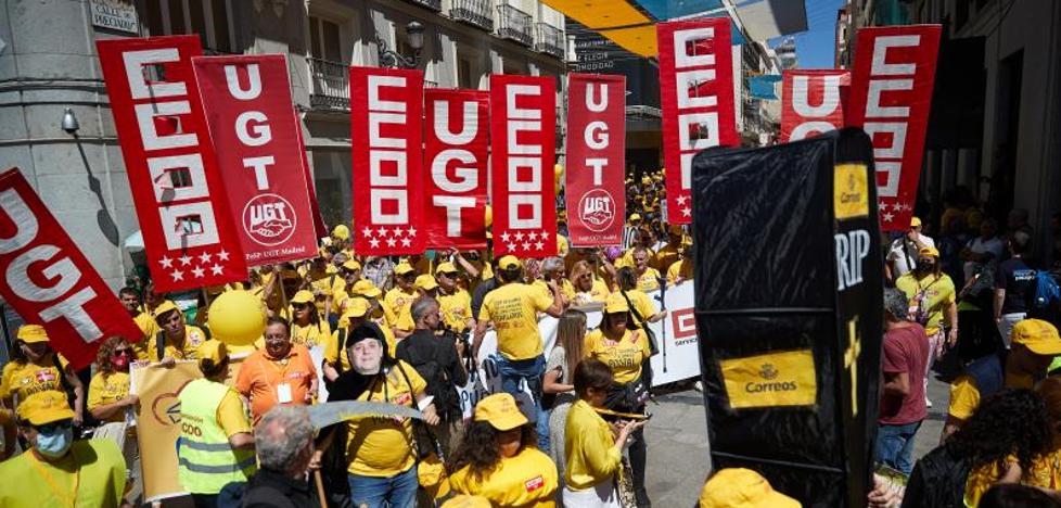 Correos estimates the follow-up of the strike by 12%