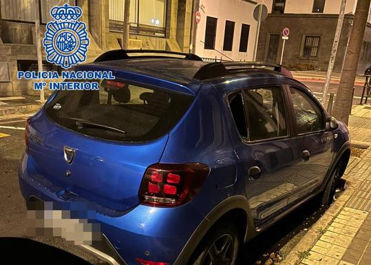 Detienen a dos hombres en Gran Canaria por robo con fuerza en 11 coches
