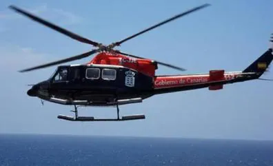 Rescatado en helicóptero un herido grave tras caer a un barranco en Mogán