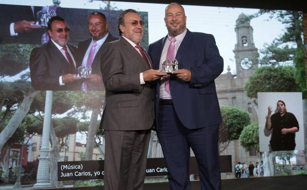 Juan Carlos Ramos Sosa, mejor vendedor de la ONCE en Canarias